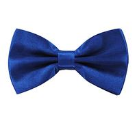 axy Hochwertige Herren Fliege Schleife Konfirmation verstellbar in verschiedenen Farben FLI1 (Blau)