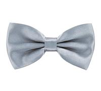 axy Hochwertige Herren Fliege Schleife Konfirmation verstellbar in verschiedenen Farben FLI1 (Grau)