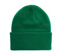 axy Kinder Winter Beanie Strickmütze mit breiter Krempe für Jungs und Mädchen von 1-6 Jahren, Kindermütze Jungen Kleinkind (Grün)