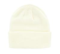 axy Kinder Winter Beanie Strickmütze mit breiter Krempe für Jungs und Mädchen von 1-6 Jahren, Kindermütze Jungen Kleinkind (Cremeweiss)