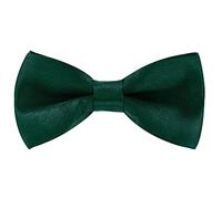 axy Kinderfliege, Jungen Fliege, bereits gebunden, Konfirmation verstellbar in verschiedenen Farben KFLI1 (Grün)