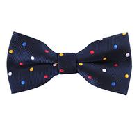 axy Kinderfliege, Jungen Fliege, bereits gebunden, Konfirmation verstellbar KFLI2 (Bunt Nr.6)