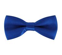 axy Kinderfliege, Jungen Fliege, bereits gebunden, Konfirmation verstellbar KFLI1 (Blau)