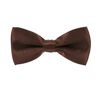 axy Kinderfliege, Jungen Fliege, bereits gebunden, Konfirmation verstellbar KFLI1 (Hellbraun)