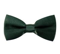 axy Kinderfliege, Jungen Fliege, bereits gebunden, Konfirmation verstellbar KFLI1 (Schwarzgrün)