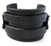 axy LEDERARMBAND BREIT Serie LAB1-1! ECHT Leder Armband Vintage Leather Bracelet! Surferarmband Herren