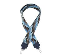 axy Schultergurt 5cm Breiter Verstellbarer Taschengurt für Handtaschen Ersatz Wechsel Schulterriemen Ersatzgurt Trageriemen für Damen Taschen (Dunkelblau-Braun)