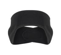 axy Stirnband Ohrenschutz für Damen und Herren mit Klettverschluss - Winter/Frühling/Herbst Sport Haarband Elastisch Ohrenwärmer Kopfband für Jogging Laufen Wandern Fahrrad OHR2 (Schwarz)