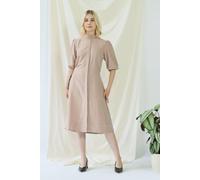 AYANI Melanie Hemdkleid mit Ballonärmeln Rosa M