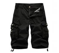 AYG Cargo Shorts Herren Bermudas Baumwolle Shorts Freizeit Sport 30-40