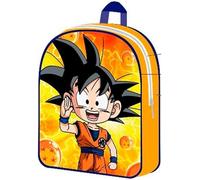 Aymax Son Goku Chibi Dragon Ball Super Kinderrucksack mit Drachenkugeln, 31 cm