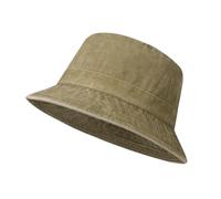 AYPOW Unisex XL/XXL Fischerhut, Großer Vintage Gewaschener Denim Baumwolle Bucket Hat, Faltbare Outdoor Sonnenhut Sommerhut, Eimerhut Angelhüte Freizeithut, Camping Reisen Wandern Herren Damen (54-64)