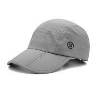 AYPOW Wasserfest & Faltbare Baseballkappe Sommer UV-Schutz Kappe, Schnell Trocknend Atmungsaktiv Verstellbar Sonnenhut, Baseball Caps für Herren Damen Lässig Modisches Leichte Outdoor Sportmütze