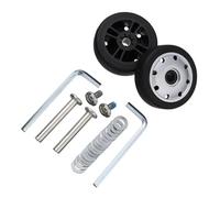 AYXAMO Kofferrollen Ersatzrollen 2 Stück Langlebige Universal-Ersatzräder Mit Schraube for Reisegepäckräder, Ersatz-Kofferteile,Achsen,Lenkrollen-Reparatursatz(49mm x 14mm)