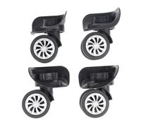 AYXAMO Kofferrollen Ersatzrollen 4Pcs Koffer Gepäck Universal 360 Grad Schwenk Räder Trolley Rad Werkzeuge