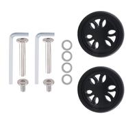 AYXAMO Kofferrollen Ersatzrollen 50 mm x 15 Gepäckräder Ersatz Verschleißfeste Pu-Rollen Koffer Ersatzräder Gepäck