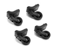 AYXAMO Kofferrollen Ersatzrollen Universeller Ersatz for Kofferräder. Einfach zu installierende und langlebige Gepäckräder. Sanftes Rollen müheloses Reisen