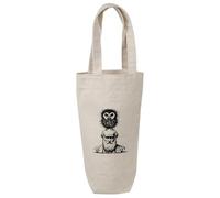 Azeeda 'Charles Darwin mit Eule' Weinflasche Geschenktasche/Flaschenträger (BL00039399)