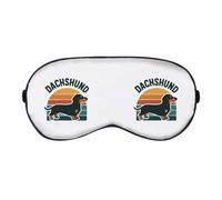 Azeeda 'Dackel Hund' Schlaf- / Reise-Augenmaske (EY00031581)