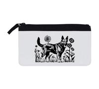 Azeeda 'Deutscher Schäferhund im Sonnenblumenfeld' Stifteetui (PC00056155)