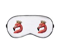 Azeeda 'Flamingo mit Krone' Schlaf- / Reise-Augenmaske (EY00027826)