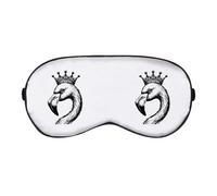 Azeeda 'Flamingo mit Krone' Schlaf- / Reise-Augenmaske (EY00031881)