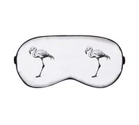 Azeeda 'Flamingo stehend' Schlaf- / Reise-Augenmaske (EY00028212)