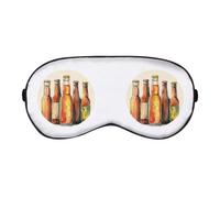 Azeeda 'Flaschen Bier' Schlaf- / Reise-Augenmaske (EY00029411)