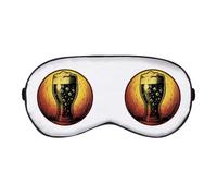 Azeeda 'Glas Bier' Schlaf- / Reise-Augenmaske (EY00029446)