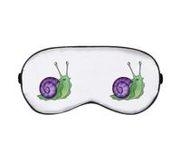 Azeeda 'Glückliche Schnecke' Schlaf- / Reise-Augenmaske (EY00028091)