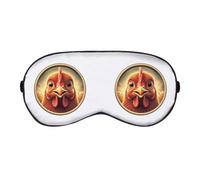 Azeeda 'Glückliches Huhn' Schlaf- / Reise-Augenmaske (EY00028012)