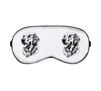 Azeeda 'Golden Retriever-Porträt' Schlaf- / Reise-Augenmaske (EY00027388)