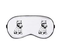 Azeeda 'Scottish Terrier' Schlaf- / Reise-Augenmaske (EY00031604)