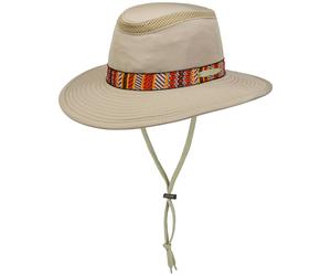 Aztec Band Traveller Stoffhut by Conner dunkelbeige S (54-55 cm)
