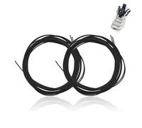 AzureRay Schnellverschluss-Schnürsenkel für BOA/Shimano - Twist-Lock-System, 4er-Set - Ideal für Arbeitsschuhe & Outdoor