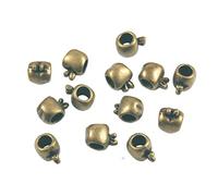 B Baosity 30 Spacer Beads Apfelform für Armband DIY Findings 4.5mm Loch