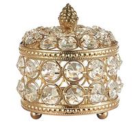 B Baosity Große Vintage Fall Beauty Box Make Up Schmuck Kosmetische Nagel Aufbewahrungsbox, 9x10cm