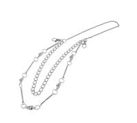 B Baosity Schädel Metal Chain Rocker Herren