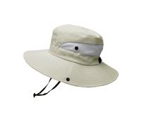 (B Beige)Eltern- und Kind-Unisex-Sommer-faltbarer Sonnen-Fischerhut für Herren mit breiter Krempe, lässig