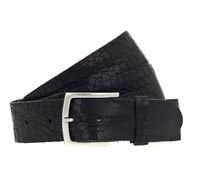 b.belt Bela Ledergürtel W90 Schwarz - kürzbar