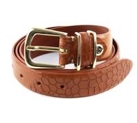 b.belt Charlisa Gold Belt W100 Mid Brown - kürzbar