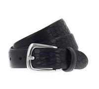 b.belt Charlisa Silver Belt W105 Black