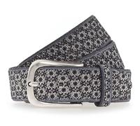 b.belt Tessa Gold Ledergürtel W100 Black / Silver