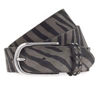 b.belt Leora Swk Ledergürtel W85 Grey Taupe / Anthrazite Grey