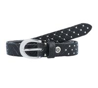 b.belt Lilou Nietengürtel Leder schwarz 95 cm