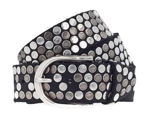 b.belt Liv Ledergürtel W85 Black