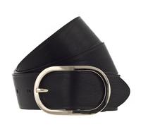b.belt Lorena Gold Ledergürtel W95 Schwarz