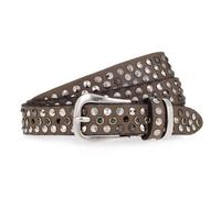 B. Belt Nietengürtel Roana W100 Leder 100 cm grau