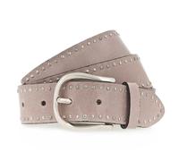 b.belt Nietengürtel Leder 75 cm rosa