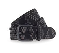B. Belt Nietengürtel W85 Vollleder 40 mm 85 cm Schwarz mit gemischten Nieten